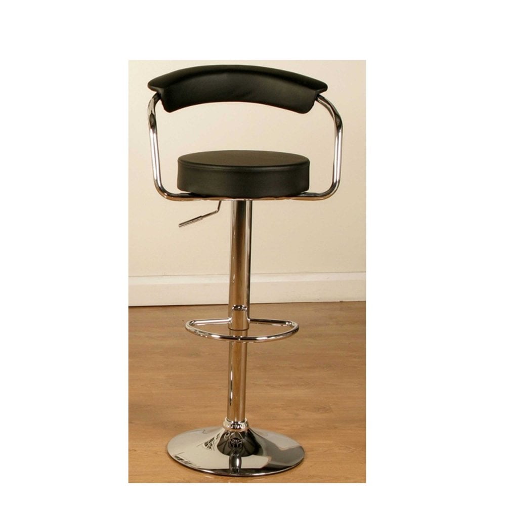 Saturn Bar Stool in Black