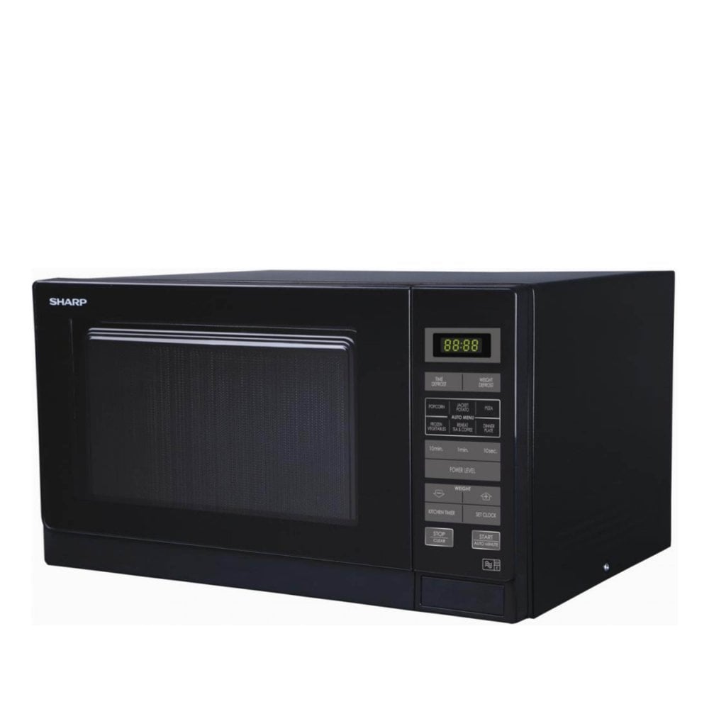 Sharp R372KLM 25Ltr 900W Solo Microwave in Black