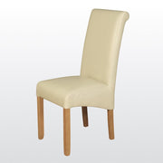 Sophia Acacia Dining Chair in Cream