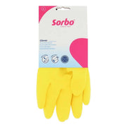 Sorbo Household Strong Gloves - Large Yellow
