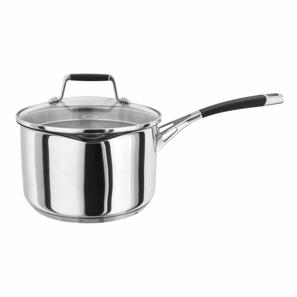 Stellar Flow 20cm Draining Saucepan - 2.75L