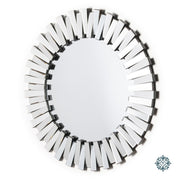 Tara Lane Stylish Living Link Round 3D Mirror (90cm)