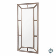 Remy Beaded Leaner Mirror (Antique Champagne)