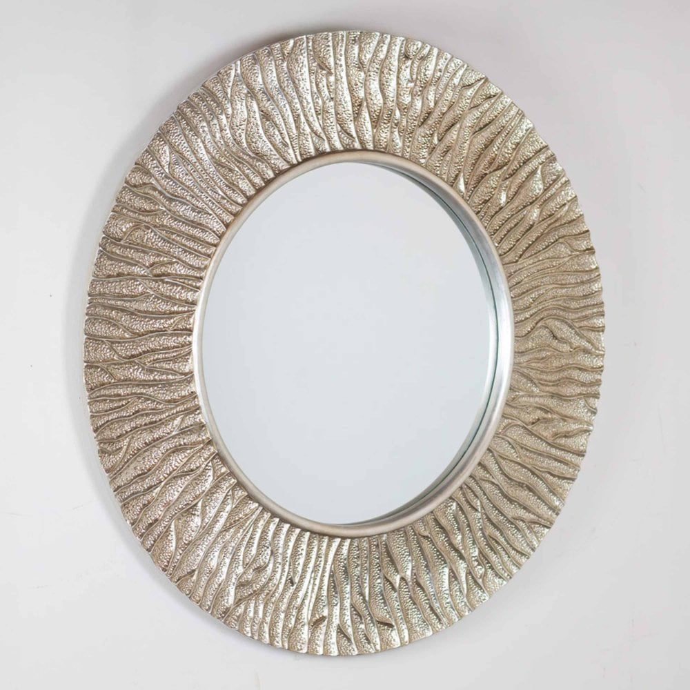 Tara Lane Kelsey Mirror Round 100cm - Champagne