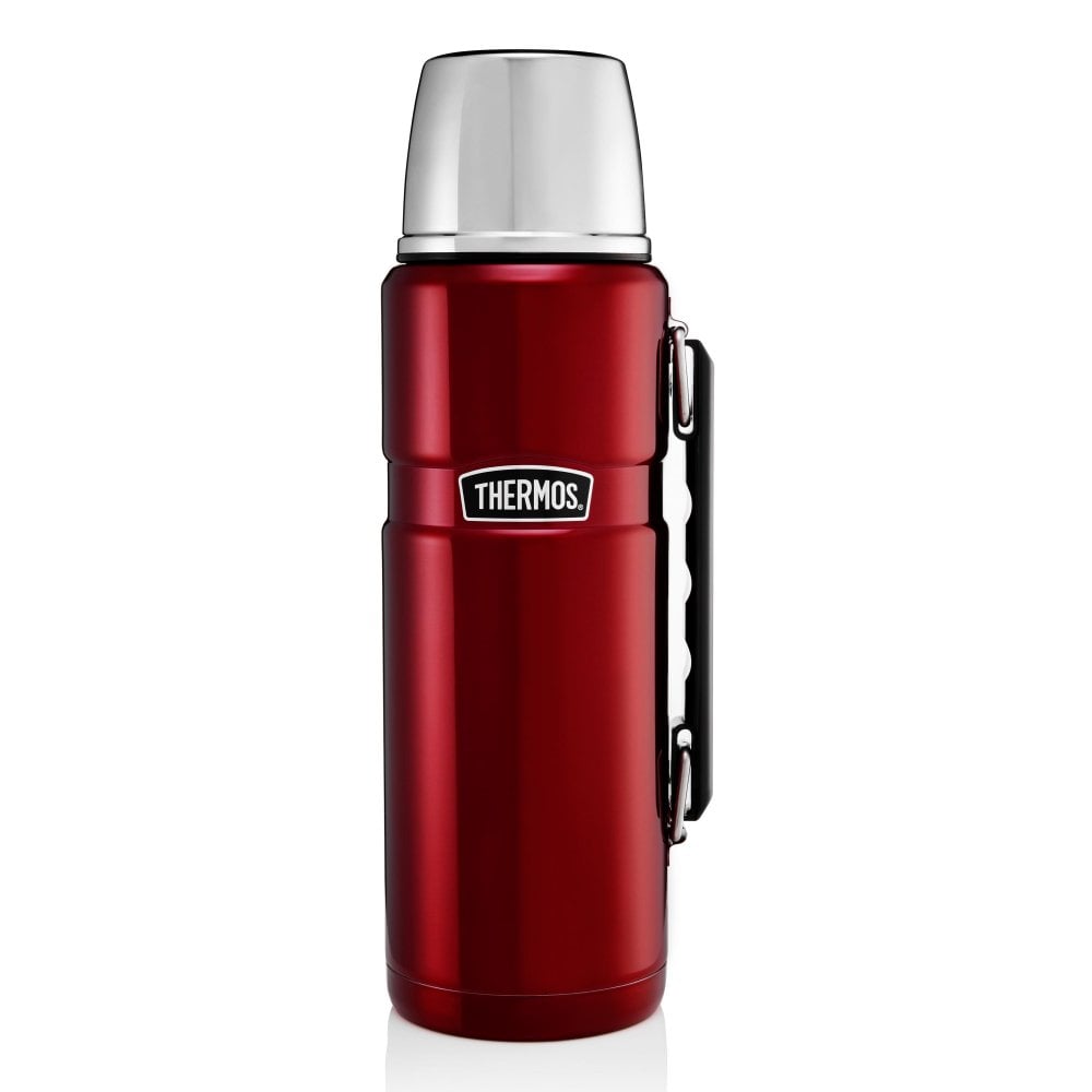 Thermos Stainless King 1.2Litre Flask - Red