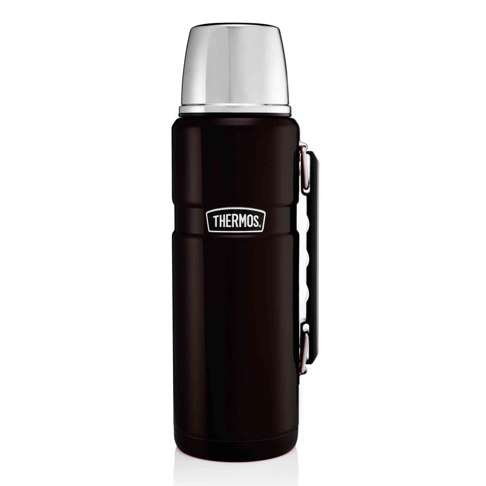 Thermos Stainless King Flask 1.2L - Matt Black