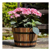 Tom Chambers Applewood Barrel Planter - Small