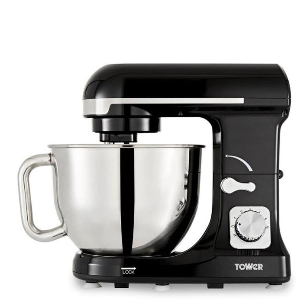 Tower T12033 5L 1000W Food Mixer with Stand – Black