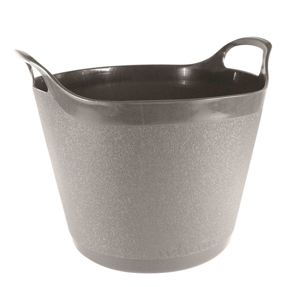 Town & Country TCG8108 40L Round Flexi-Tub – Graphite Grey