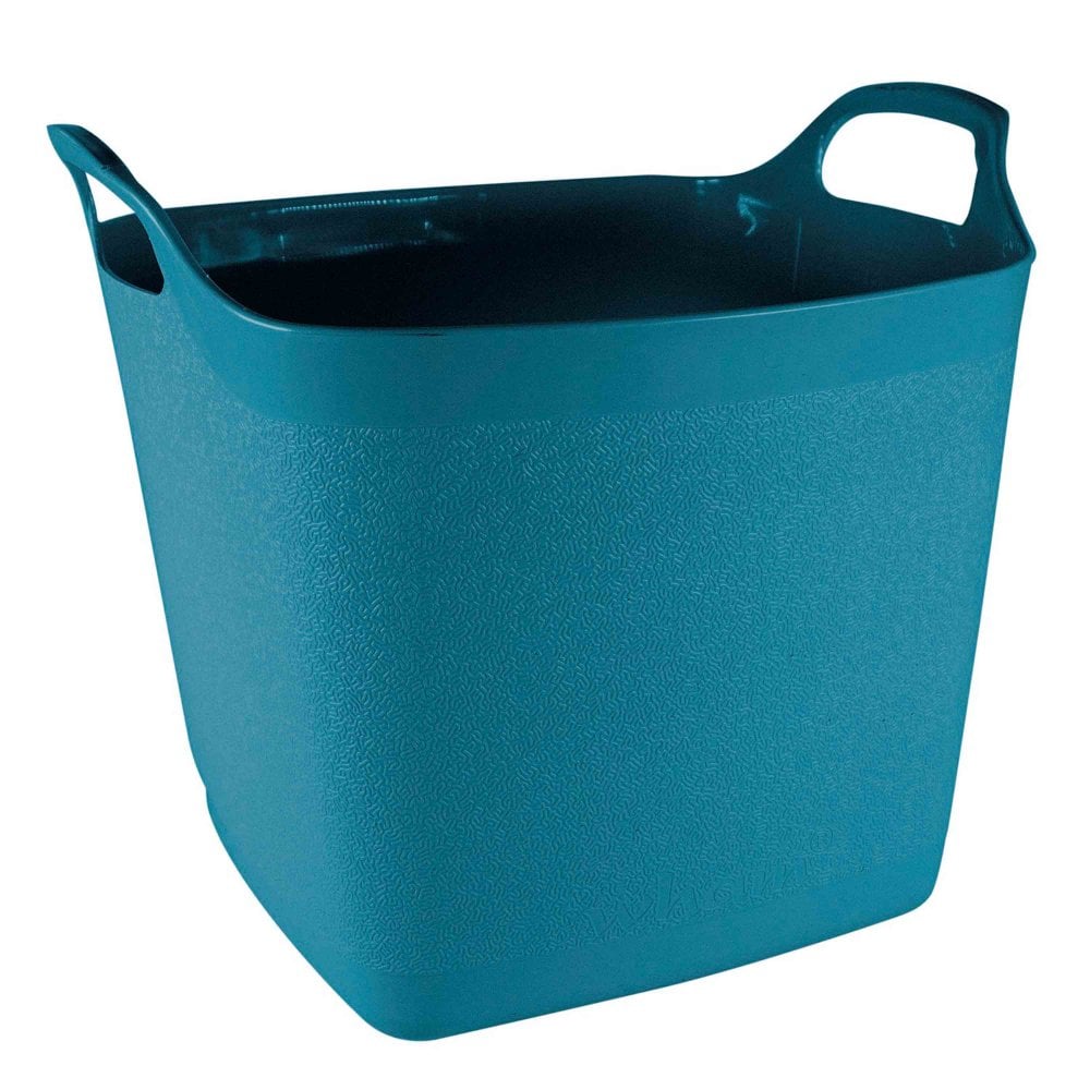 Town & Country TCG8114 25Ltr Square Flexi-Tub – Denim Blue