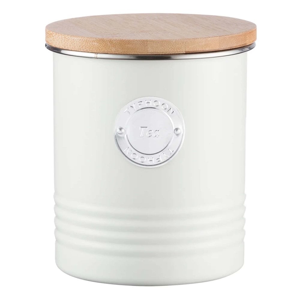 Typhoon Living Tea Canister - Cream