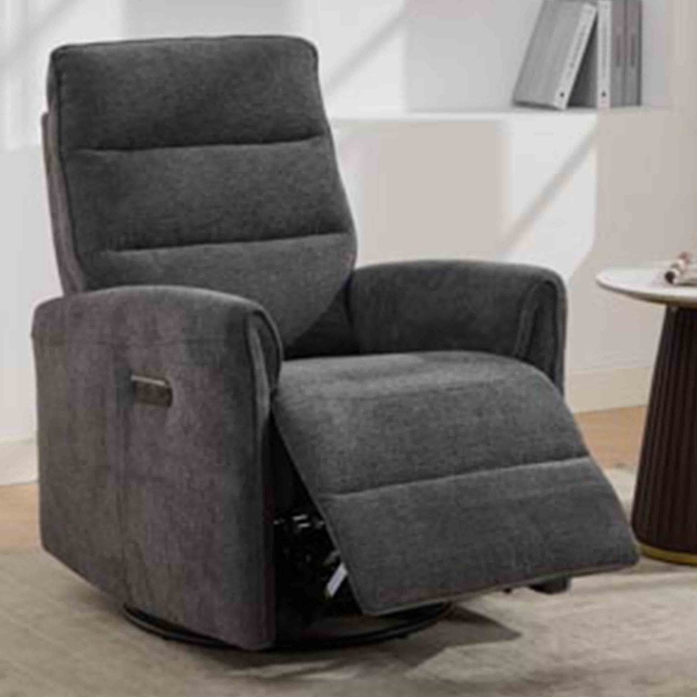 Waterville Swivel & Glide Chair - Dark Grey