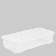 Whatmore Crystal Storage Box & Lid 42L - Clear