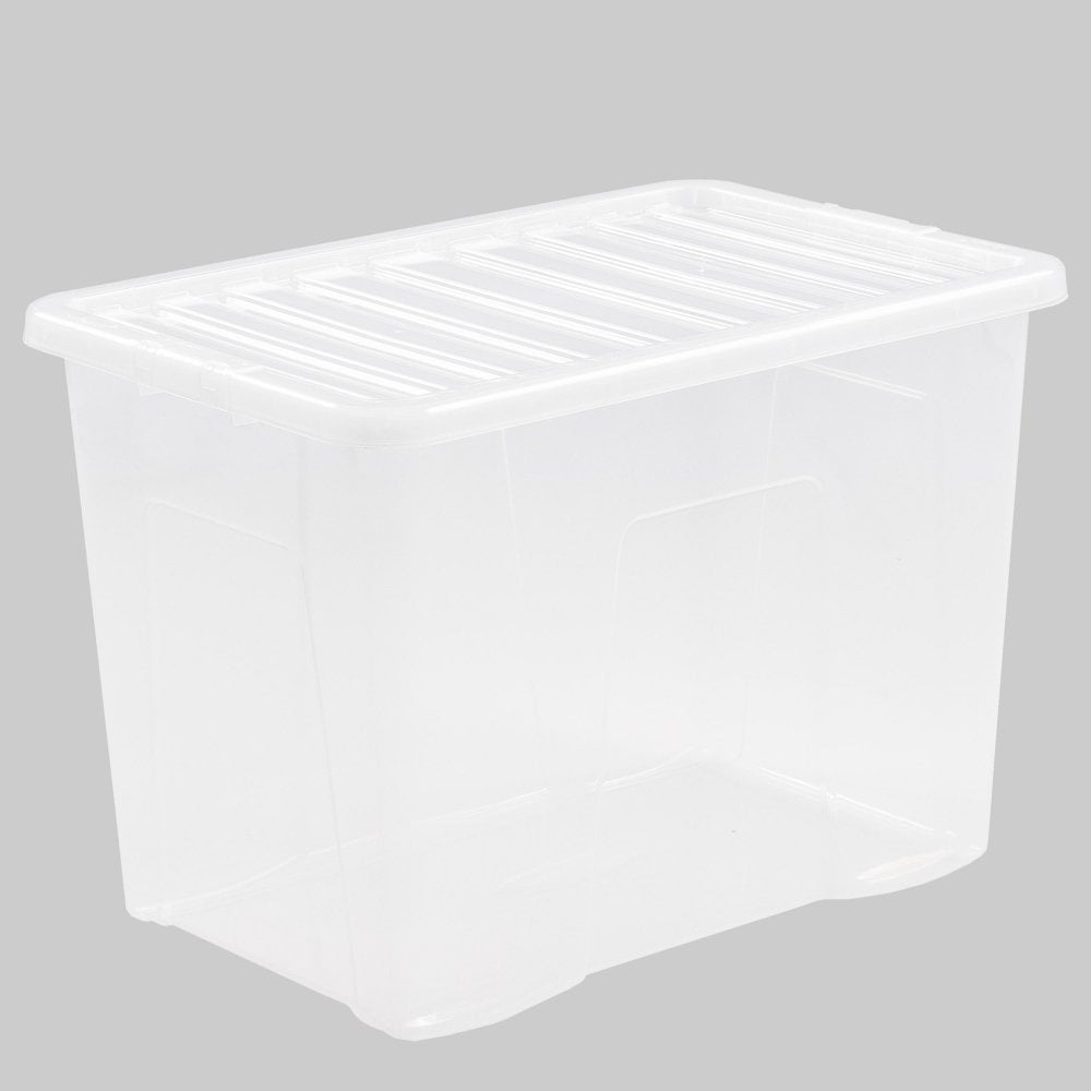 Whatmore Crystal Storage Box & Lid 80L - Clear