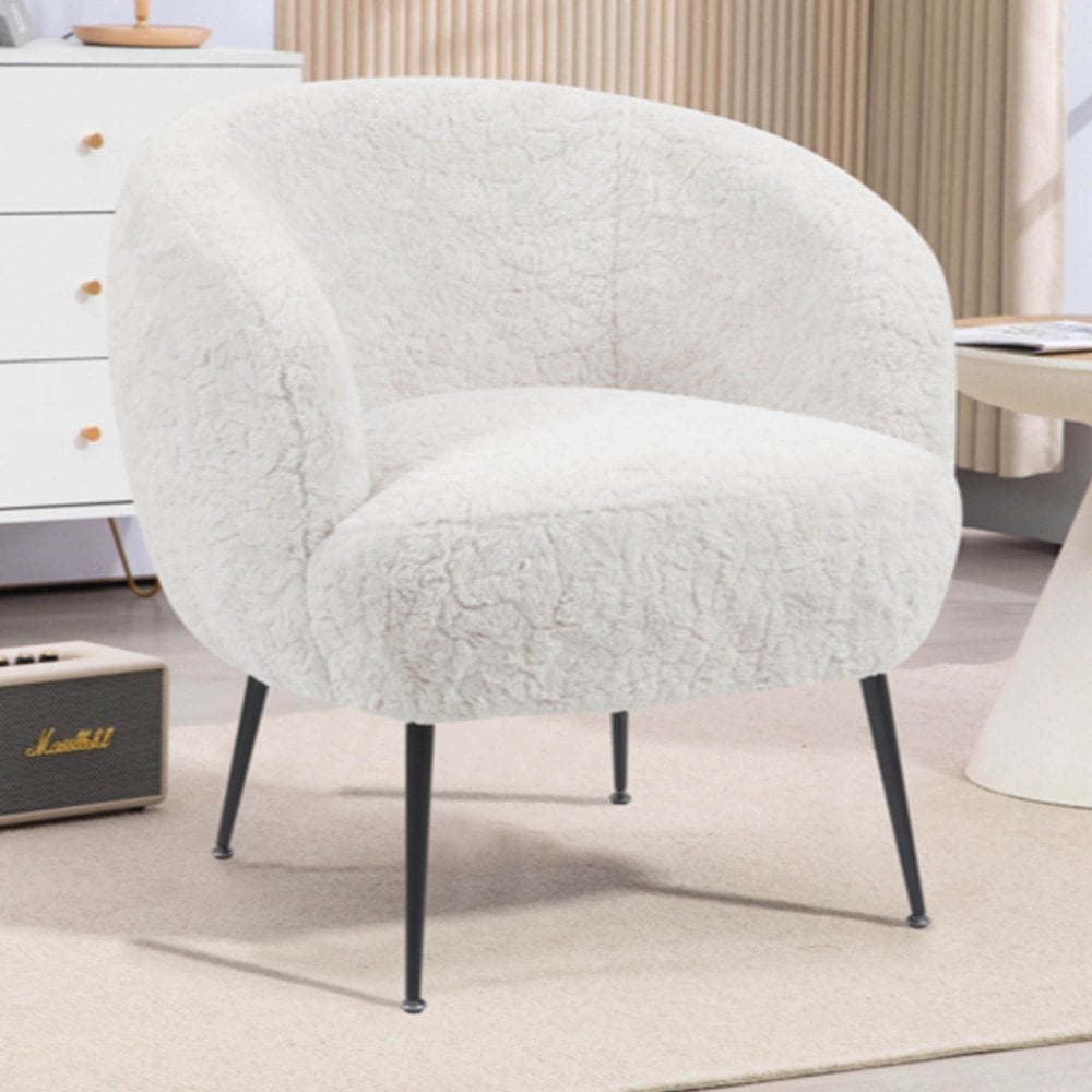Willow Bedroom Chair - Lamb White