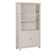 Windermere Painted 2 Door Tall wide Bookcase