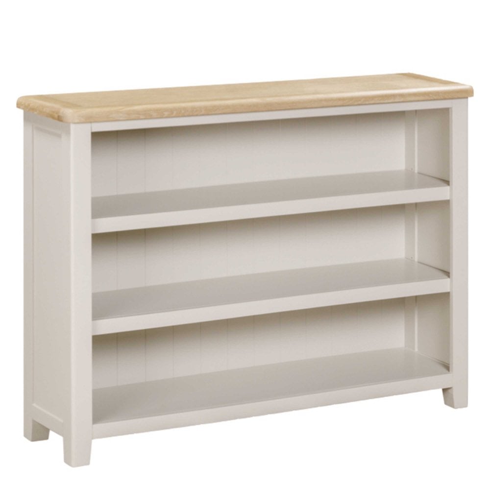 Windermere Painted Wide Low Bookcase