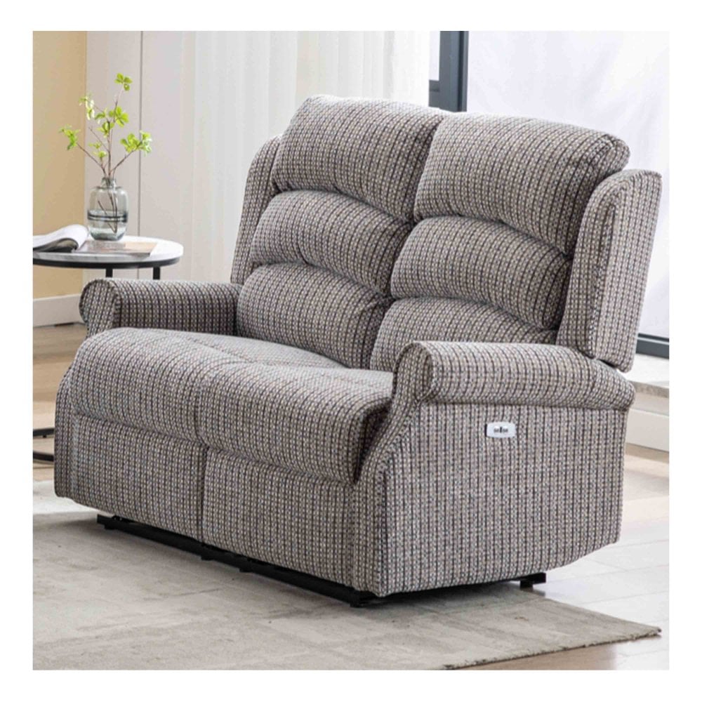 Windsor 2 Seater Electric Recliner - Latte