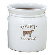 Woodlodge Dairy White 30cm Pot