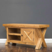 X Range Oak TV Unit (120cm)
