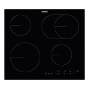 Zanussi ZHRX643K 59cm Touch Control Ceramic Hob - Black